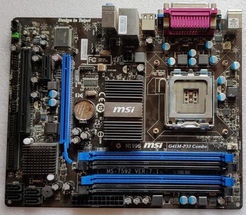 Carte mère msi - msi, g41m-p33